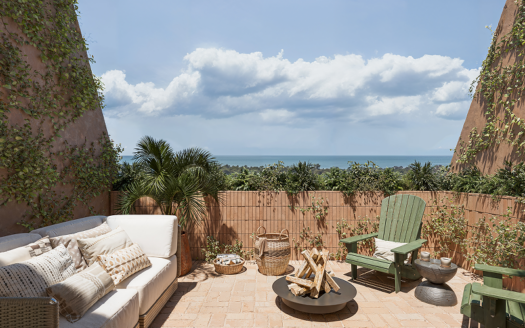 2-bedroom villa with pool | Sea view